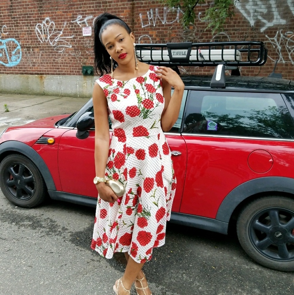 Floral Print Dress